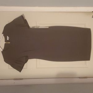 Calvin Klein size 6 dark gray dress
